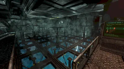The station’s cooling area